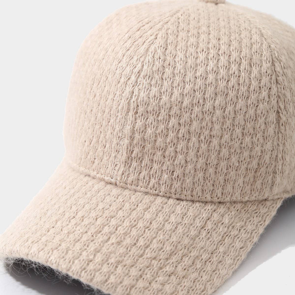 Plain Knit Baseball Cap Warm Winter Unisex_Cwah04645