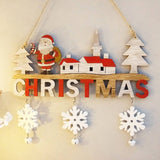 CREATIVE CHRISTMAS WOODEN HANGING ORNAMENT_CWMM9901