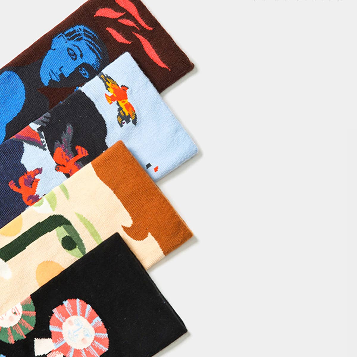 FRENCH FASHION BRAND COTTON THERMAL SOCKS_CWMS0194