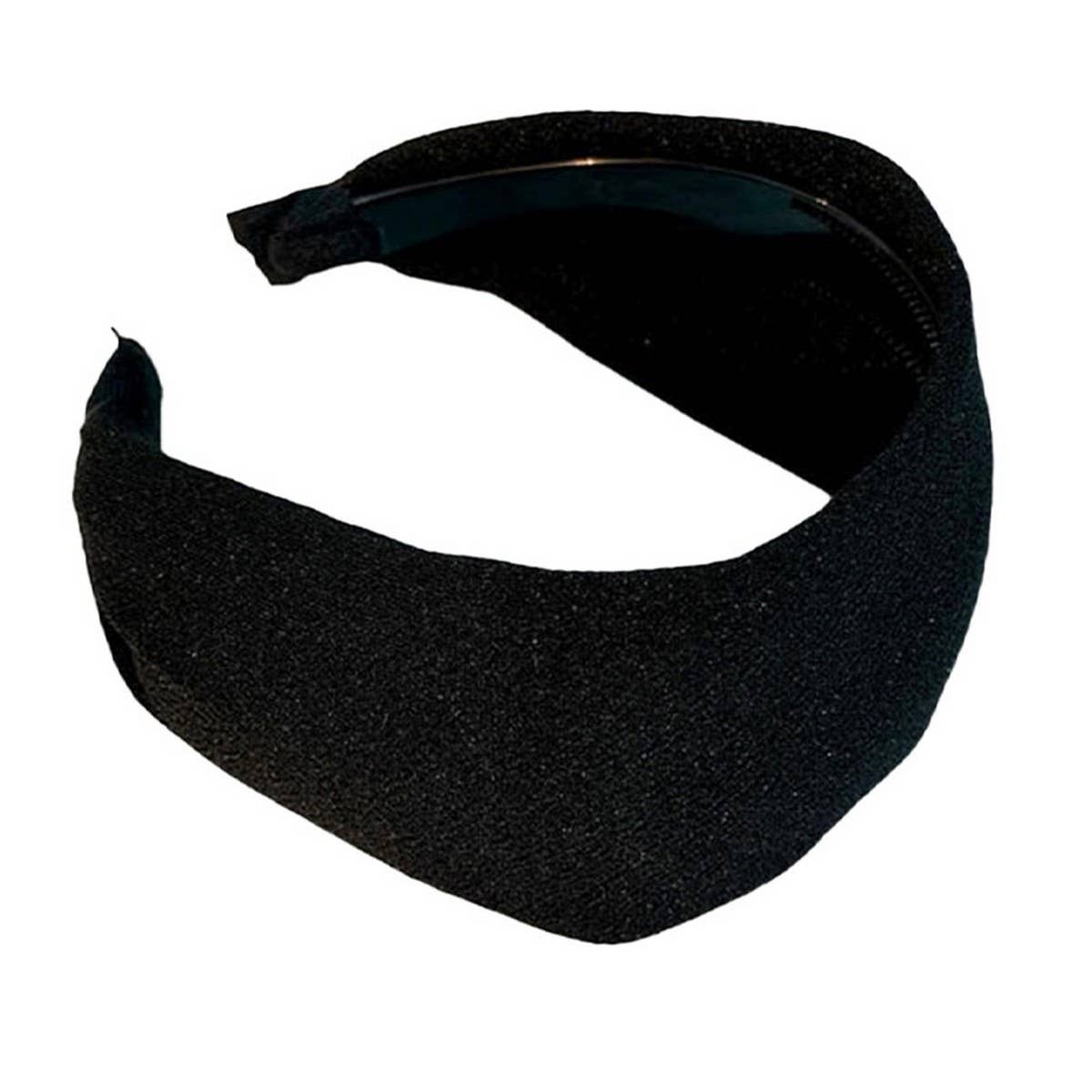 SOLID COLOR FABRIC HEADBAND SIMPLE HAIR ACCESSORY_CWAHA5657