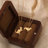 NEW CREATIVE CUTE PET PENDANT NECKLACE_CWMM5586