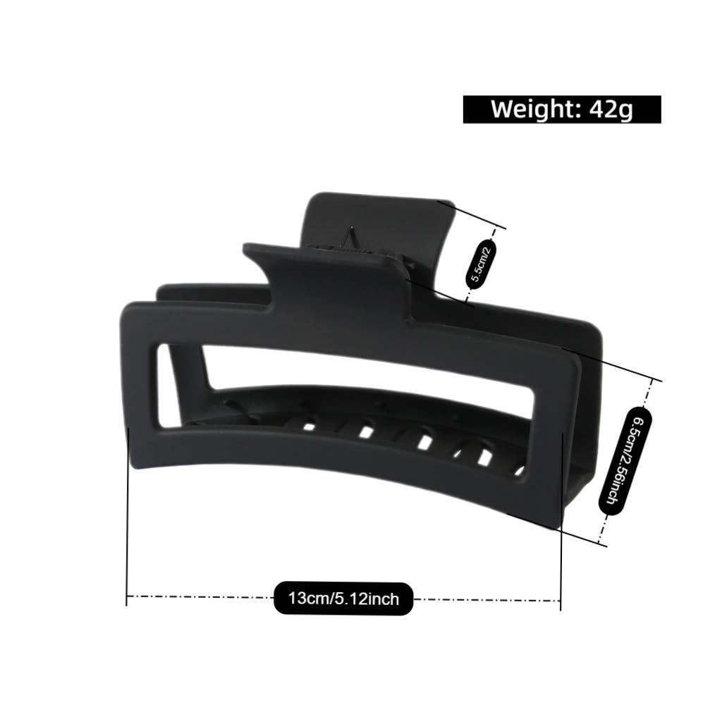 5 12 JUMBO FLAT HAIR CLAW CLIP STRONG HOLD_CWAHA1091