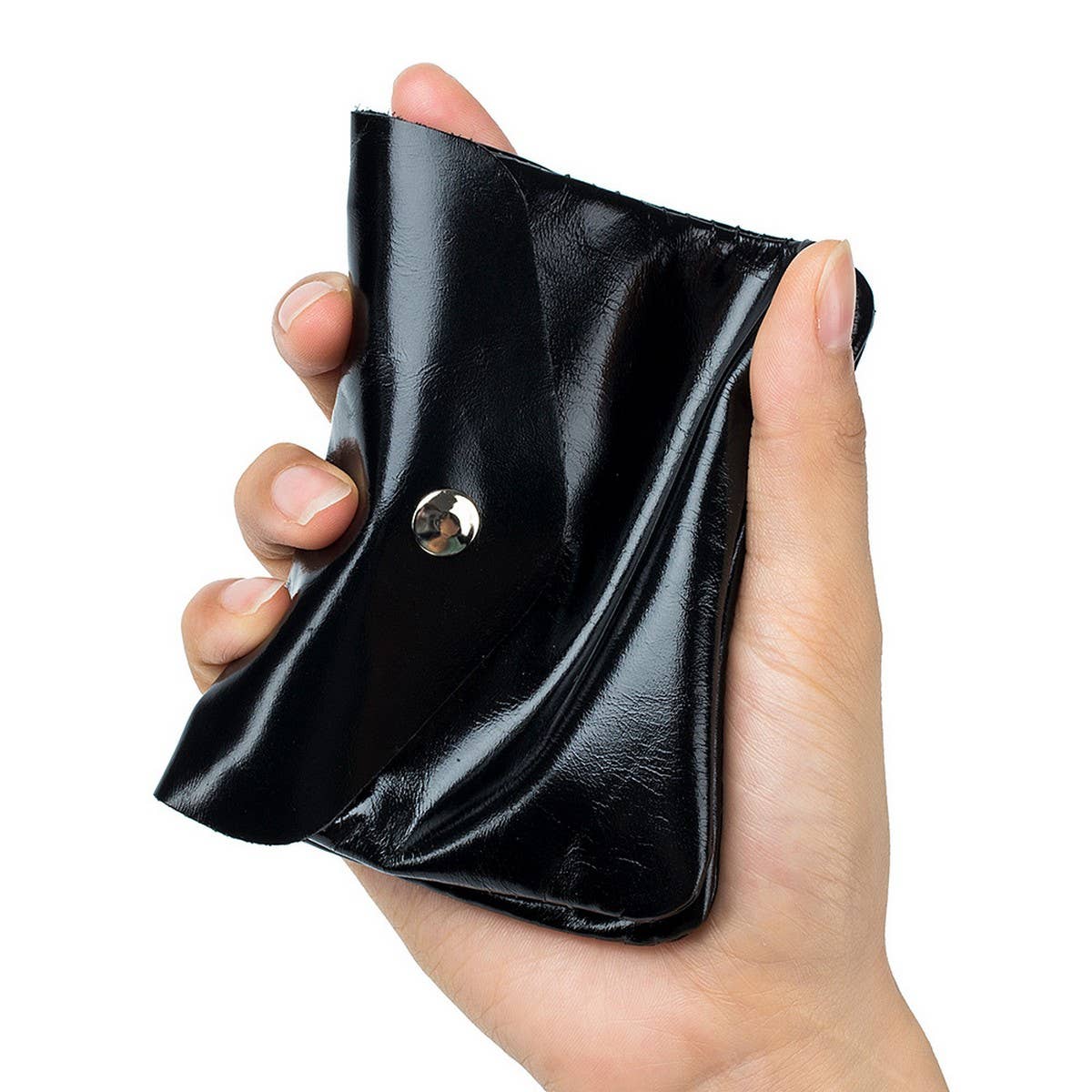 MINI LEATHER RETRO OIL WAX LEATHER WALLET CARD BAG_CWAB3880