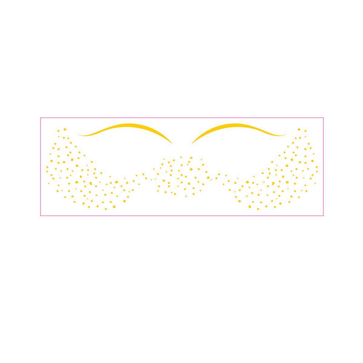 GOLD FOIL FRECKLE TATTOOS FOR MAKEUP LOOKS_CWMM8342