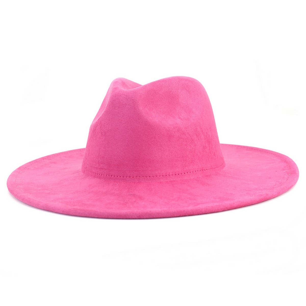 MENS AND WOMENS WIDE BRIM HATS WITH FLAT BRIM_CWAH1766