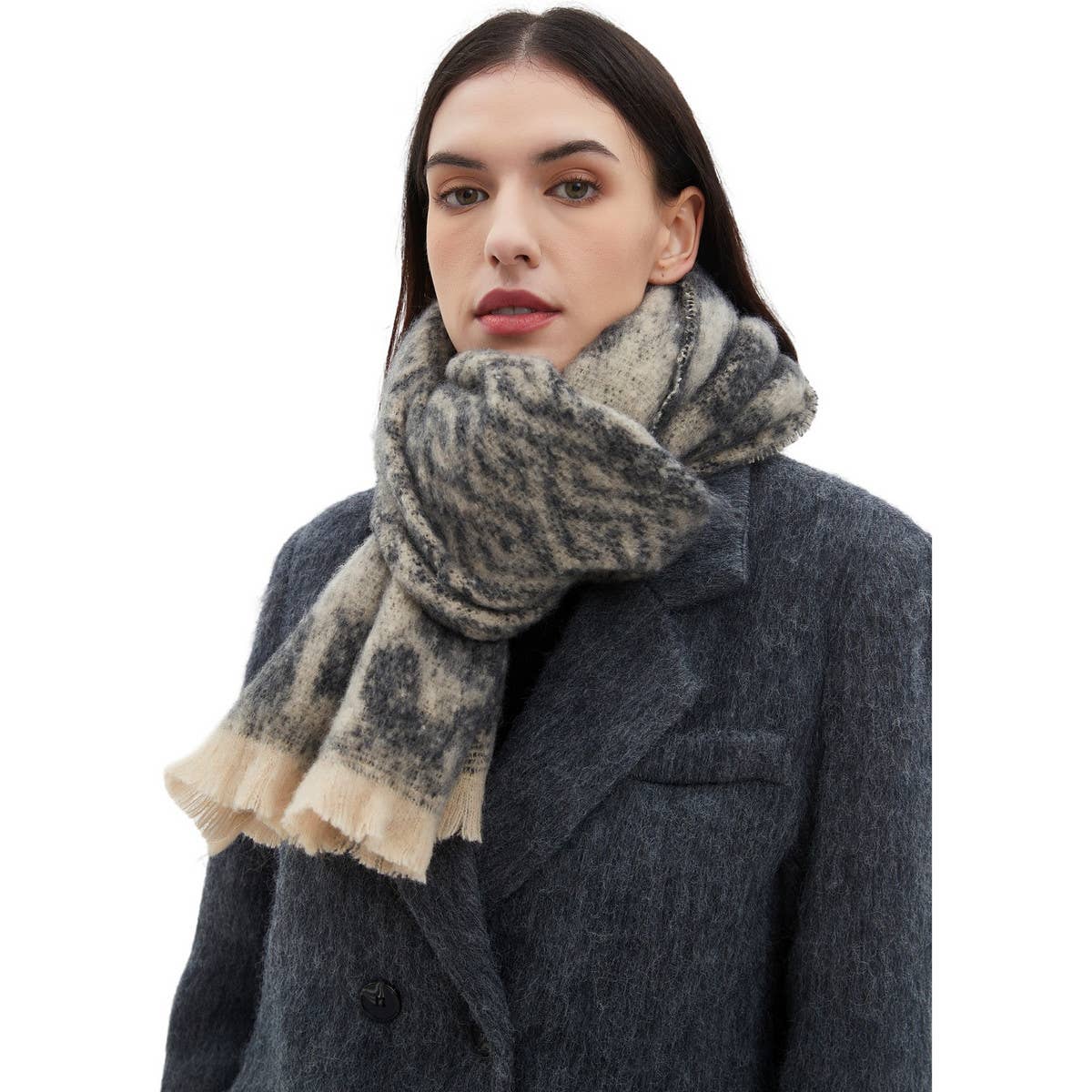 NEW JACQUARD LEOPARD PRINT SCARF FOR FALL WINTER_CWASC0875