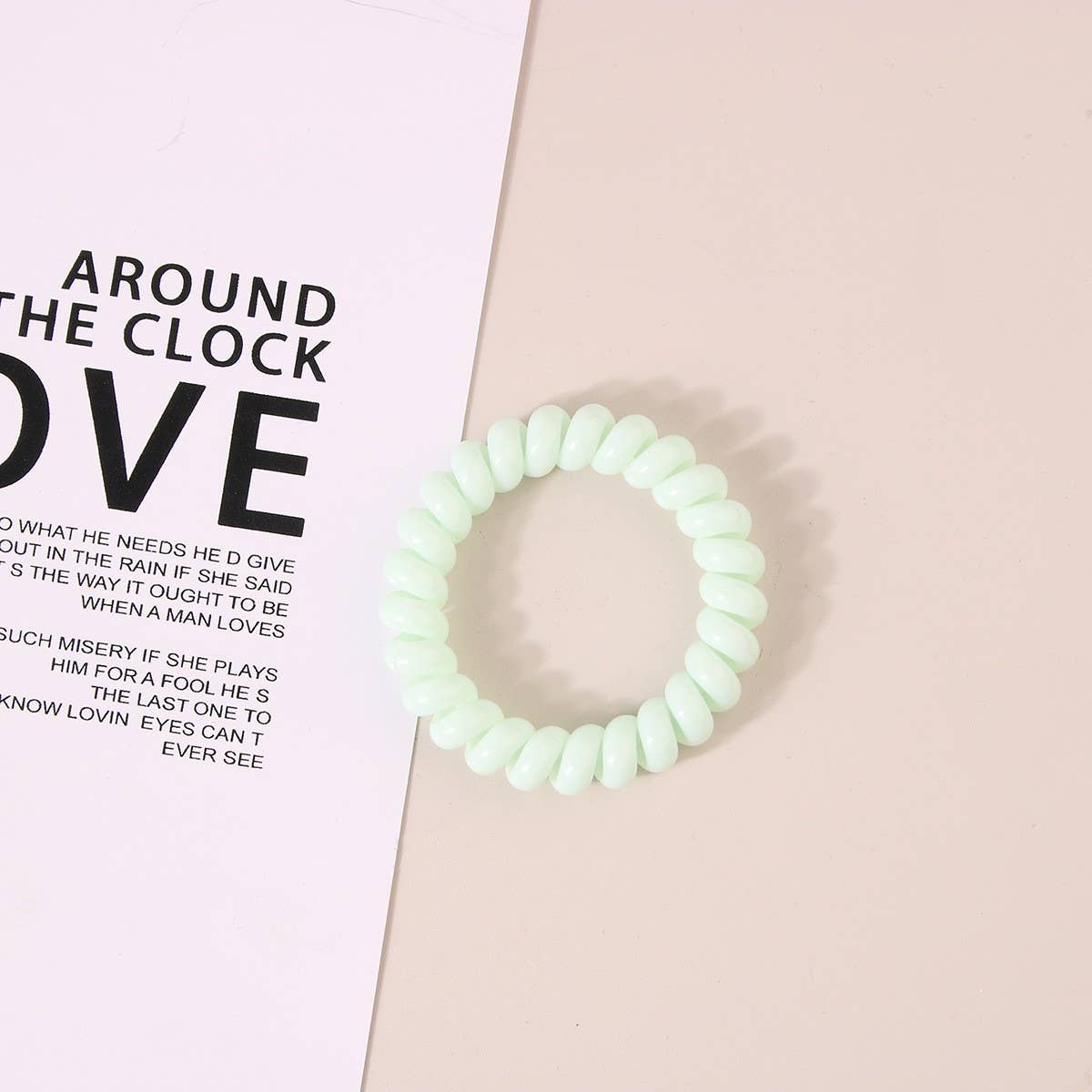 Cwaha1108_Simple Phone Line Hair Tie