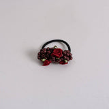 CUTE FLORAL PEARL HAIR TIE FOR SWEET GIRLS_CWAHA6878