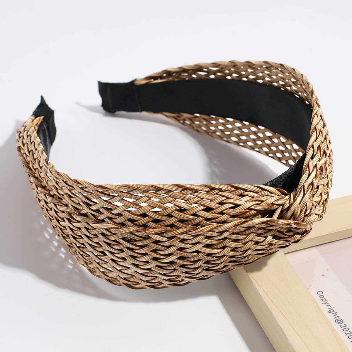 SIMPLE KNOTTED BRAIDED HEADBAND_CWAHA2210