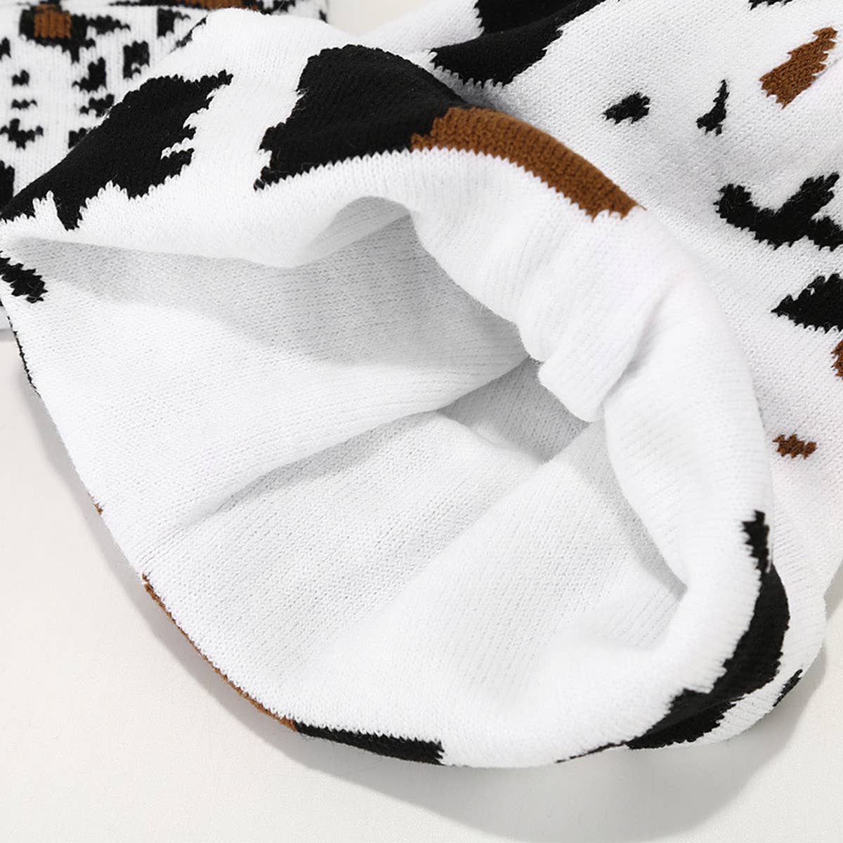 FASHIONABLE LEOPARD JACQUARD KNITTED HAT_CWAH1621