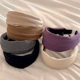 Short Plush Wide Headband Winter Hair Hoop_Cwaha07967