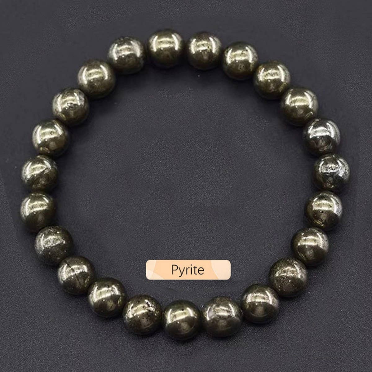 Crystal Natural Stone Beaded Bracelet Unisex_Cwmm11267