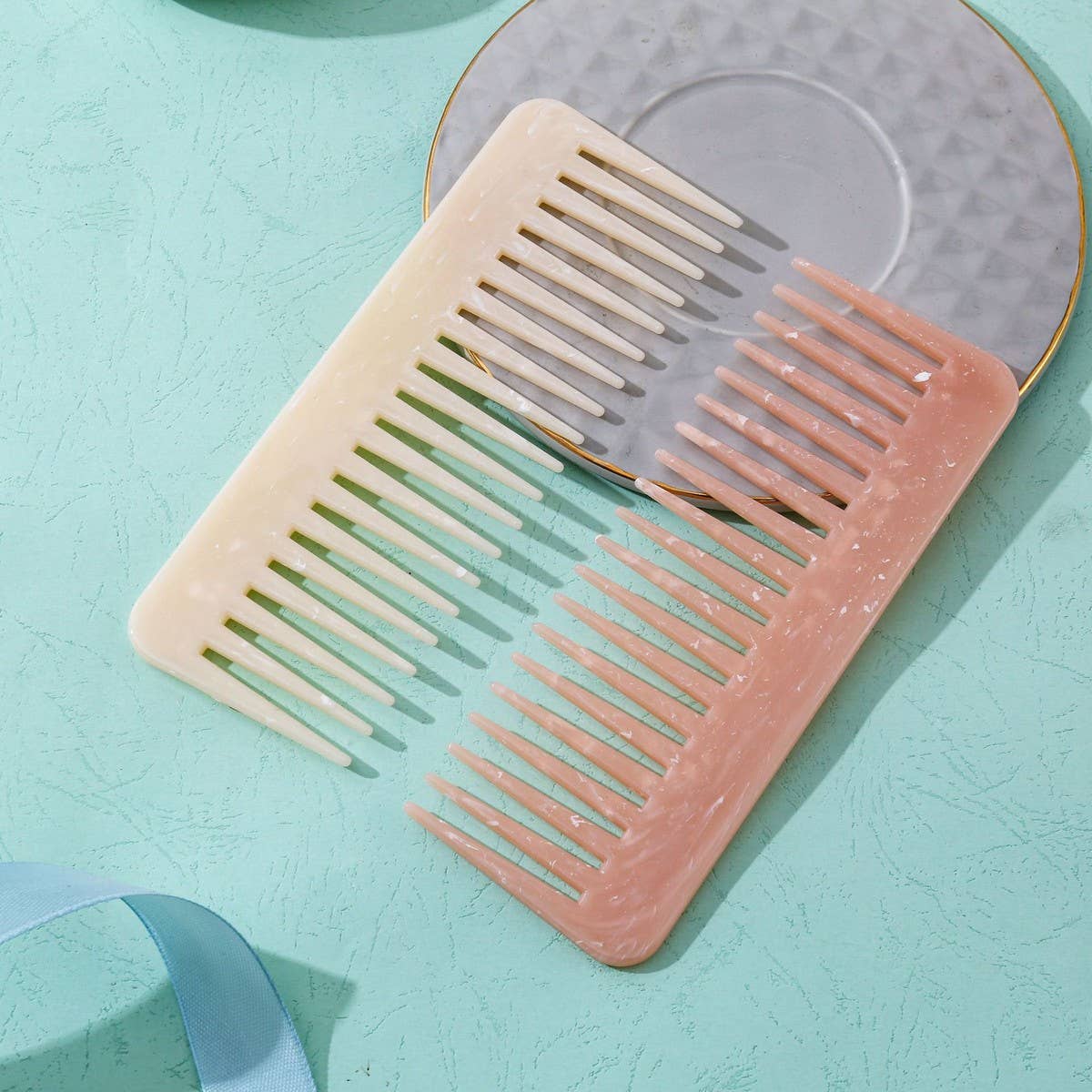 Wide-Tooth Household Wet And Dry Anti-Static Comb
