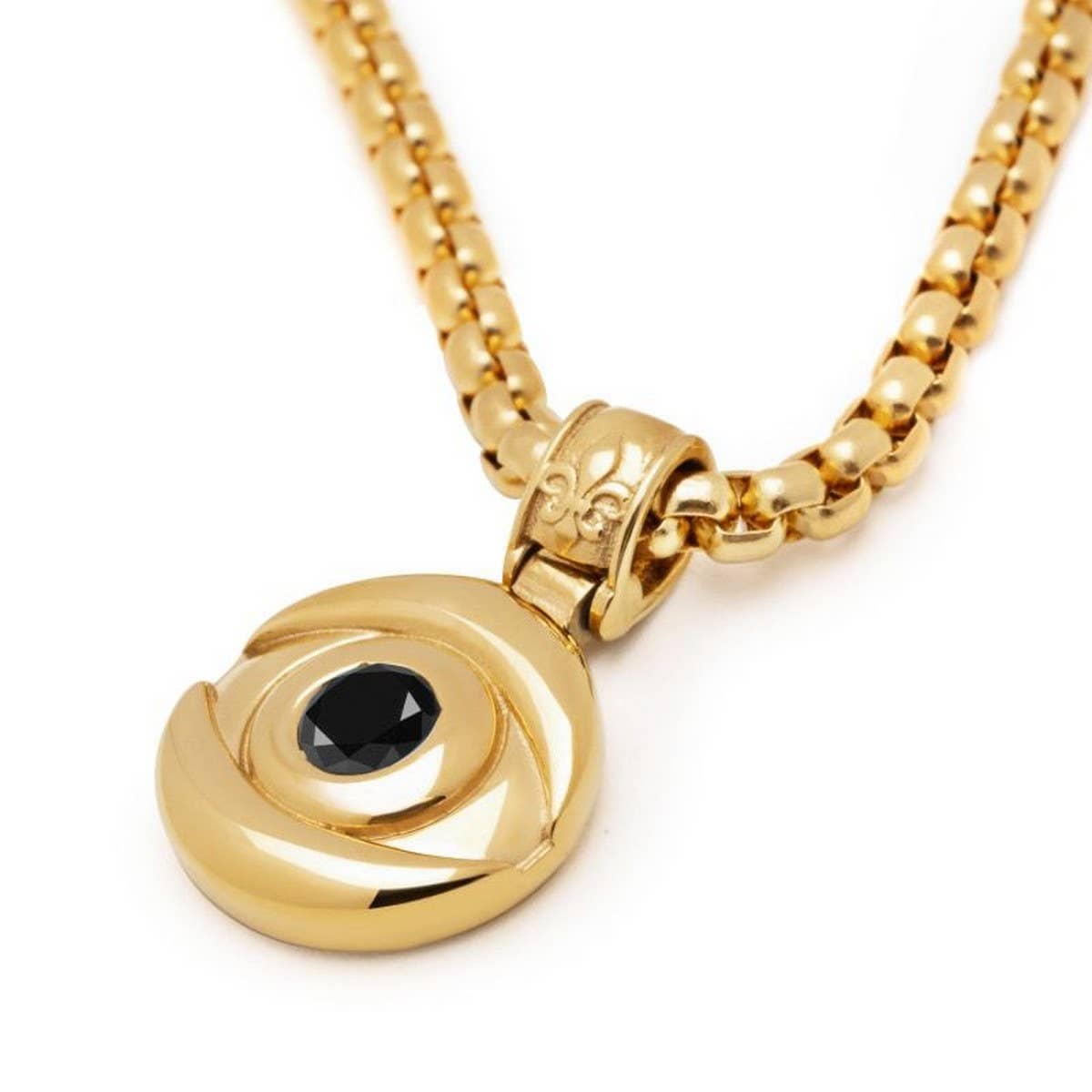 Zirconiavils Eye C Vicle Necklace_Cwmm5340