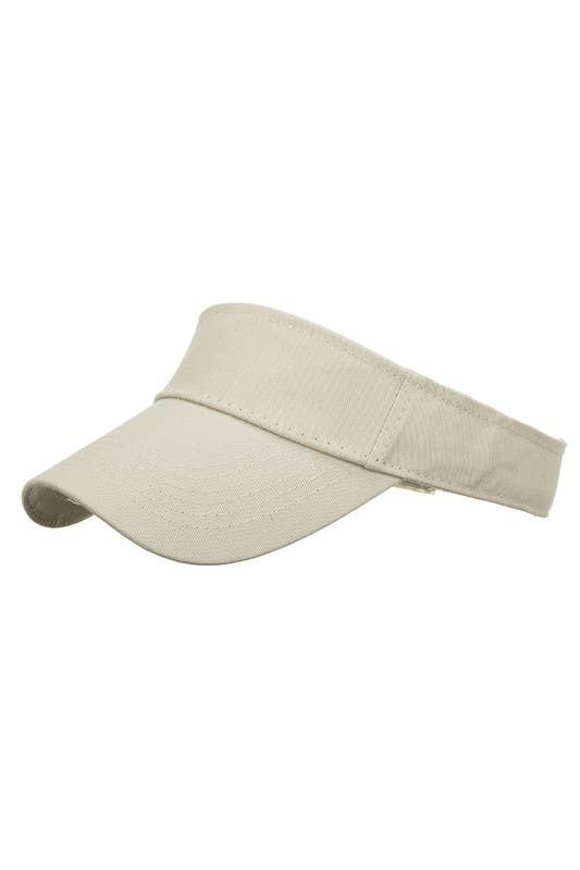 Women Simple Summer Suncap Visor_Cwah0025