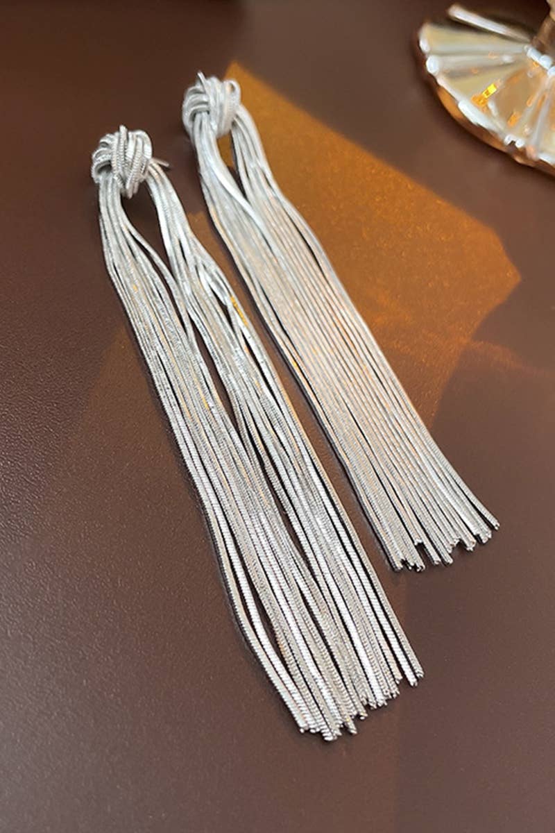 ELEGANT METAL KNOTTED EARRINGS_CWAJE0278