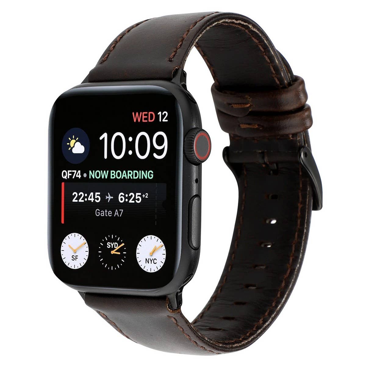 IWATCH7 1 SE CRAZY HORSE WAX LEATHER STRAP_CWWW0079