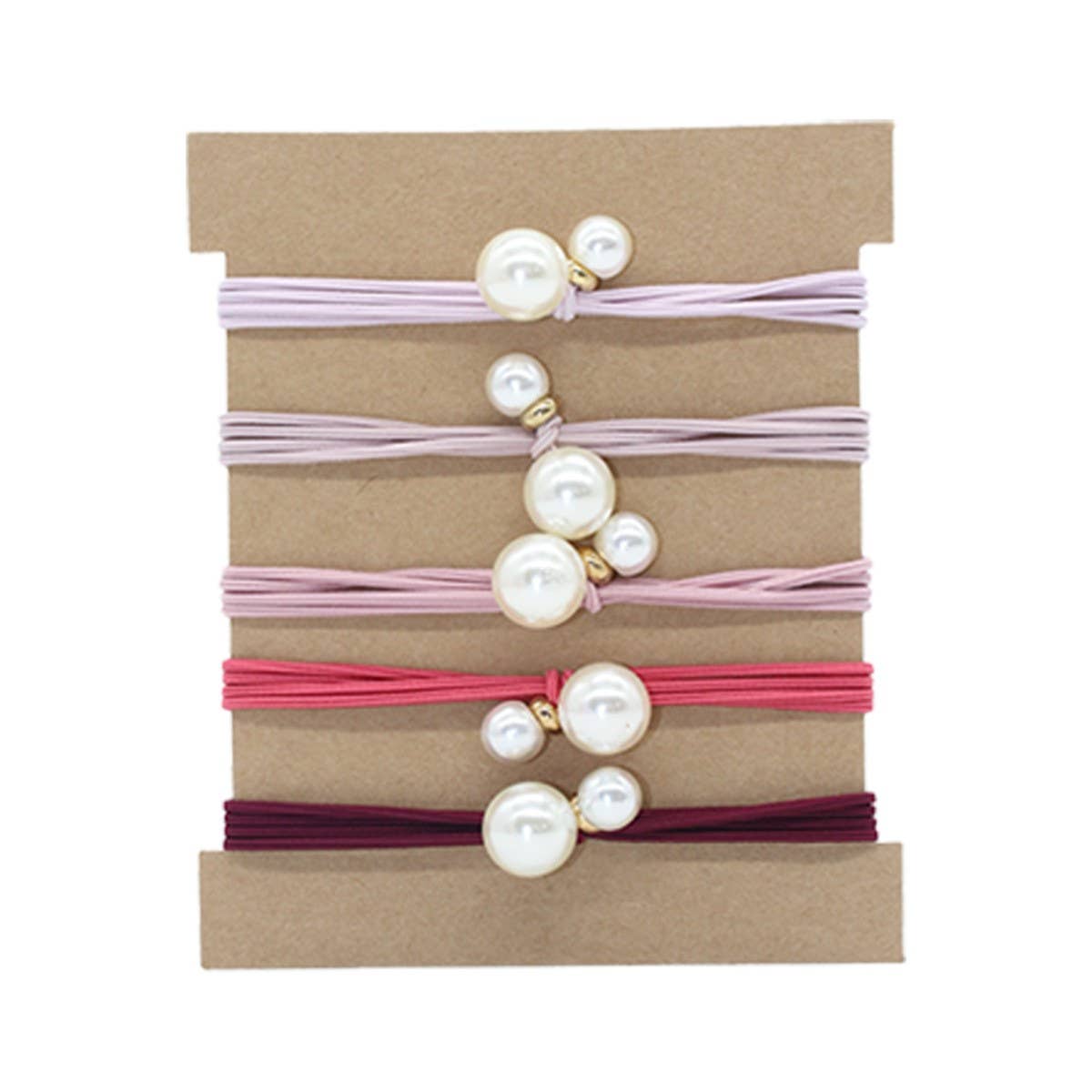 5 PIN PEARL BRAIDED HAIR SCRUNKIES_CWAHA2724