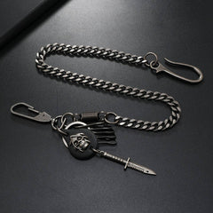MENS ROCK NON MAINSTREAM TROUSER CHAIN_CWMM4820