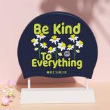 ADULT WOMENS SWIM CAP FLORAL WATERPROOF_CWMM6711