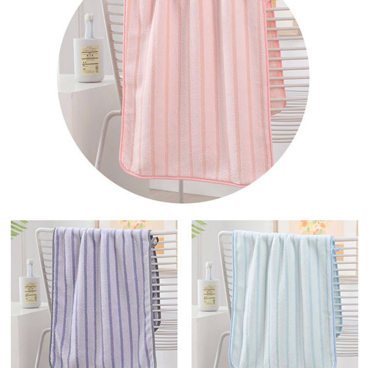 SOFT AND ABSORBENT CORAL FLEECE BATH TOWEL_CWMM2322