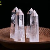 CLEAR QUARTZ CRYSTAL POINT HEX TOWER_CWMM8098