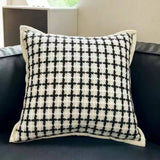 Tiger Zebra Embroidered Sofa Bed Pillow Cover_Cwmm7713