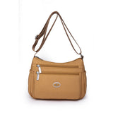 Large Capacity Simple Nylon Shoulder Messenger Bag_Cwab3521