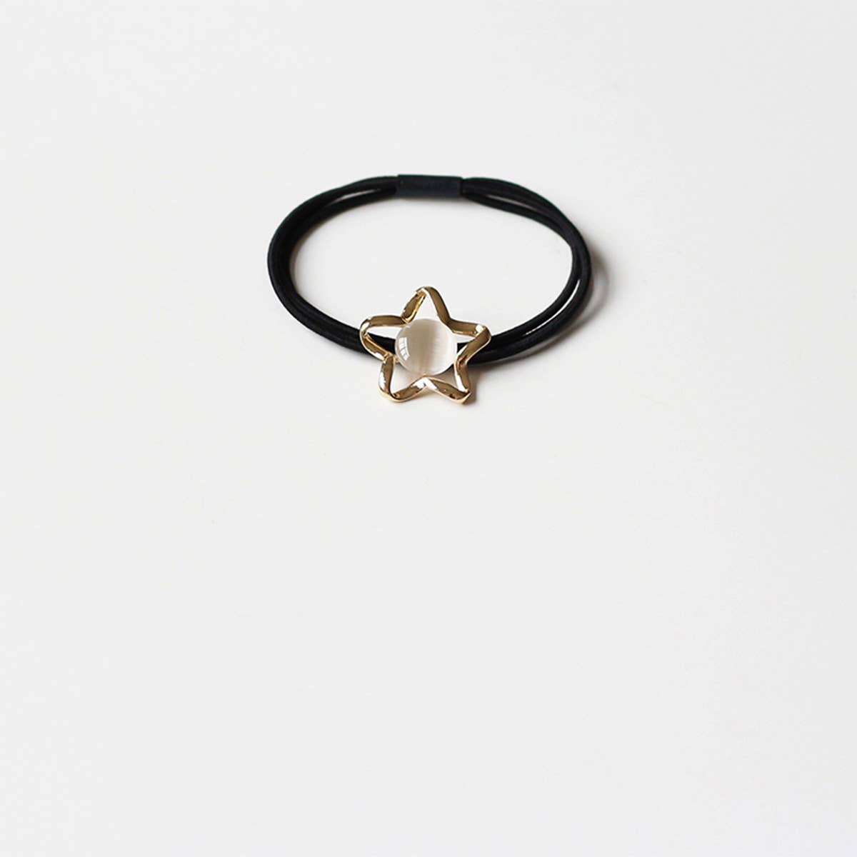 HOLLOW GEOMETRIC CAT EYE HAIR SCRUNCHIES_CWAHA2662