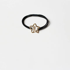 HOLLOW GEOMETRIC CAT EYE HAIR SCRUNCHIES_CWAHA2662