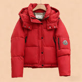 Standing Collar And Hat Thick Warm Padded Jacket