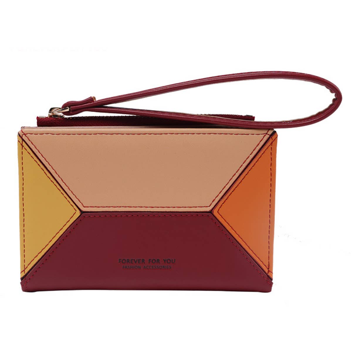 Women Leisure Contrasting Wallet_Cwab1245