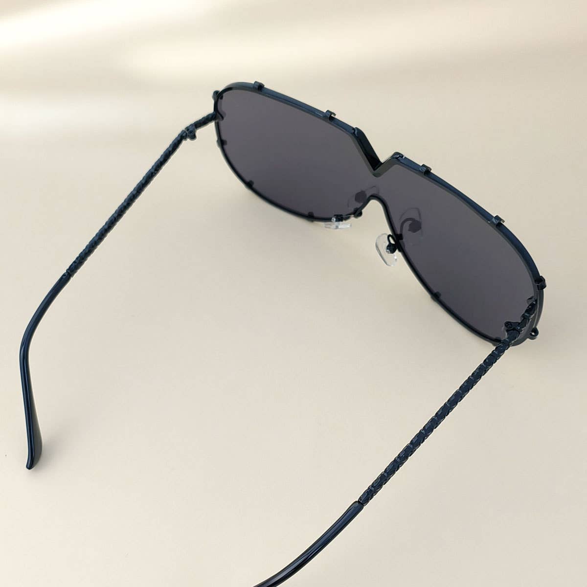 METAL FRAME ONE PIECE LENSES SUNGLASSES_CWASG0370