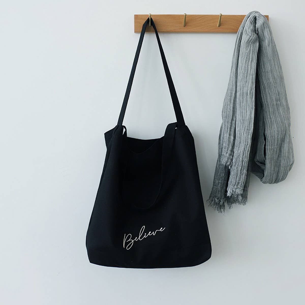 EMBROIDERED CANVAS TOTE BAG FOR WOMEN LARGE SIZE_CWAB5625