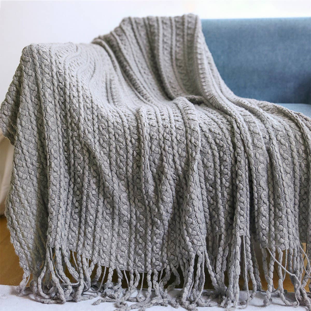 LIGHTWEIGHT SOFT AND COMFORTABLE KNITTING BLANKET_CWMM0202