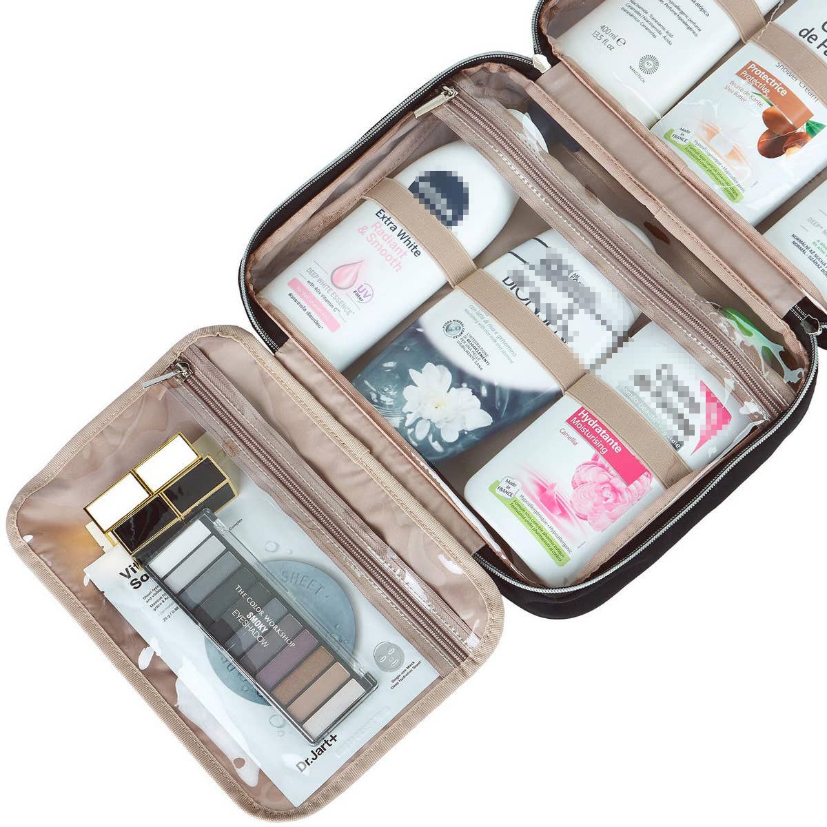 PORTABLE TRAVEL TOILETRY BAG COSMETIC BAG_CWAB2362