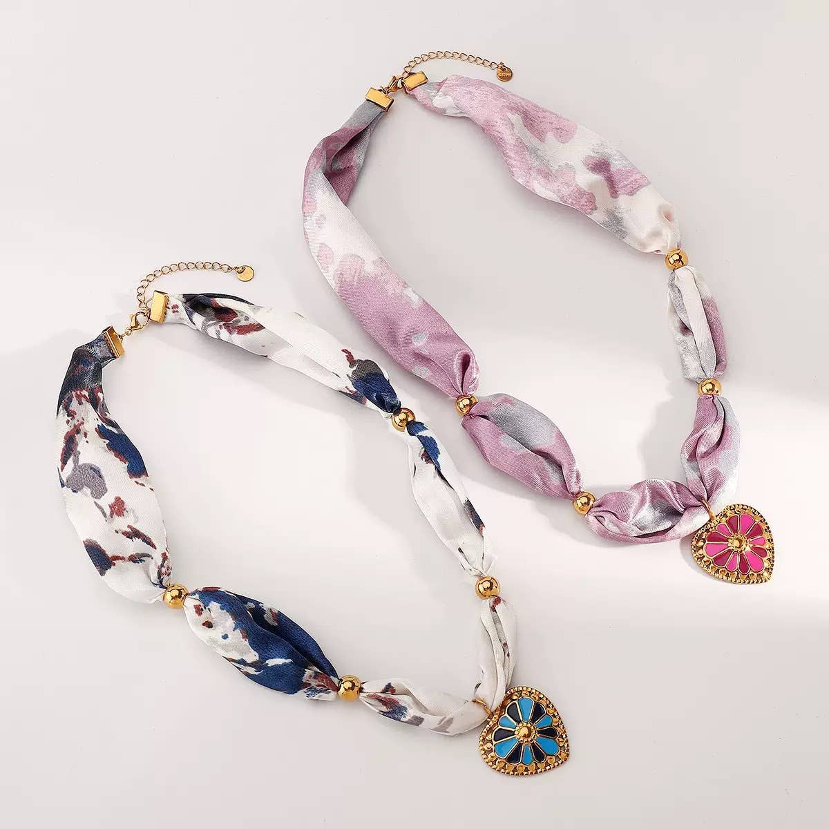 Gold Plated Stainless Steel Seashell Necklace_Cwaje05614