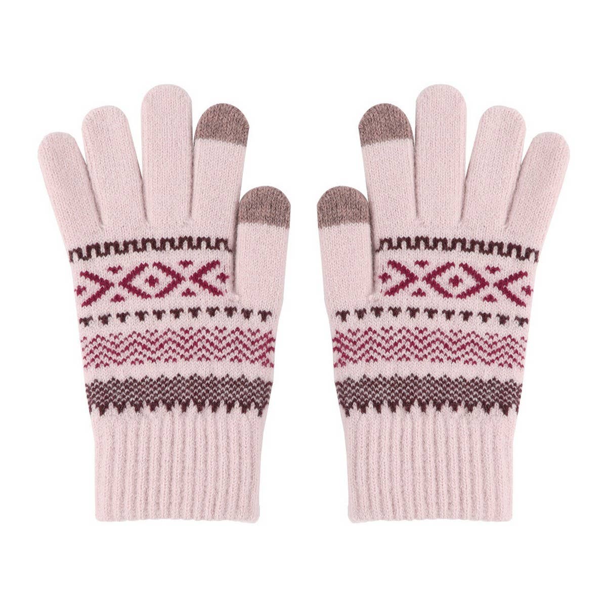 Winter Double-Layer Thickened Knitted Gloves_Cwag0390