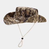 CAMO OUTDOOR SUN HAT FOR HIKING FISHING ADVENTURE_CWAH3884