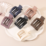 PC SQUARE HAIR CLIP ELEGANT UPDO CLAW_CWAHA6517