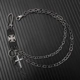 HIP HOP RETRO CROSS PENDANT PANTS CHAIN_CWMM4870