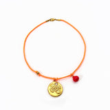 HANDMADE ROPE ZODIAC NECKLACE WITH ZIRCON_CWMM8841