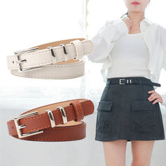 Cwabe0941_Simple High-End Square Buckle Belt