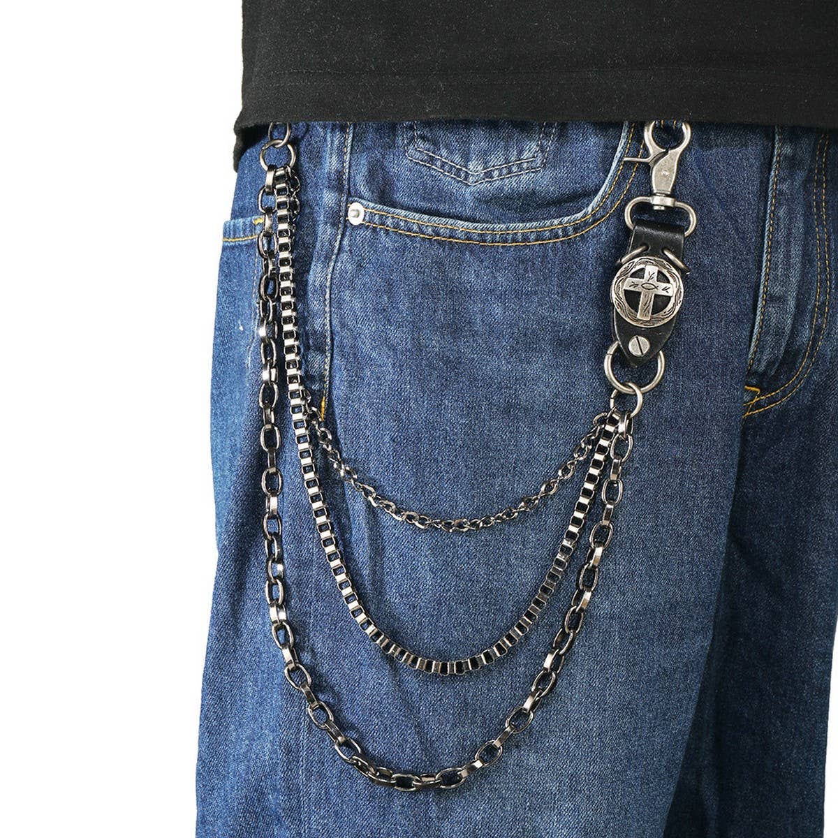 PUNK STYLE VERSATILE TRENDY METAL JEANS CHAIN_CWMM4818