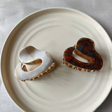 FRENCH ACETATE HAIR CLAW ELEGANT ALLOY CLIP_CWAHA2695