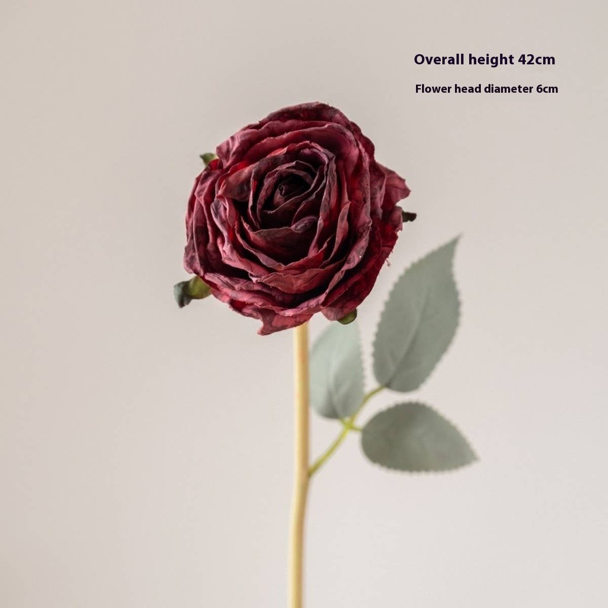 ELEGANT BURNT EDGE ROSE BOUQUET FOR TABLE DECOR_CWMM6578