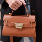 SOFT LEATHER FASHIONABLE COMMUTER HANDBAG_CWAB2623
