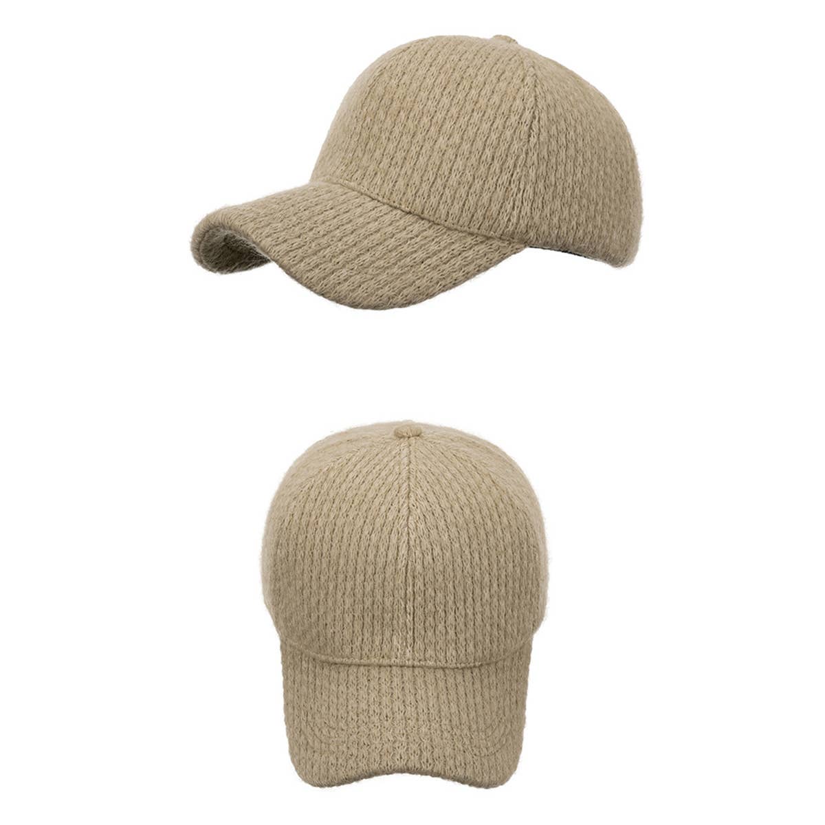 Knit Thick Warm Baseball Cap Cap
