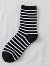 Women New Striped Cute Breathable Pile Socks_Cwms0470