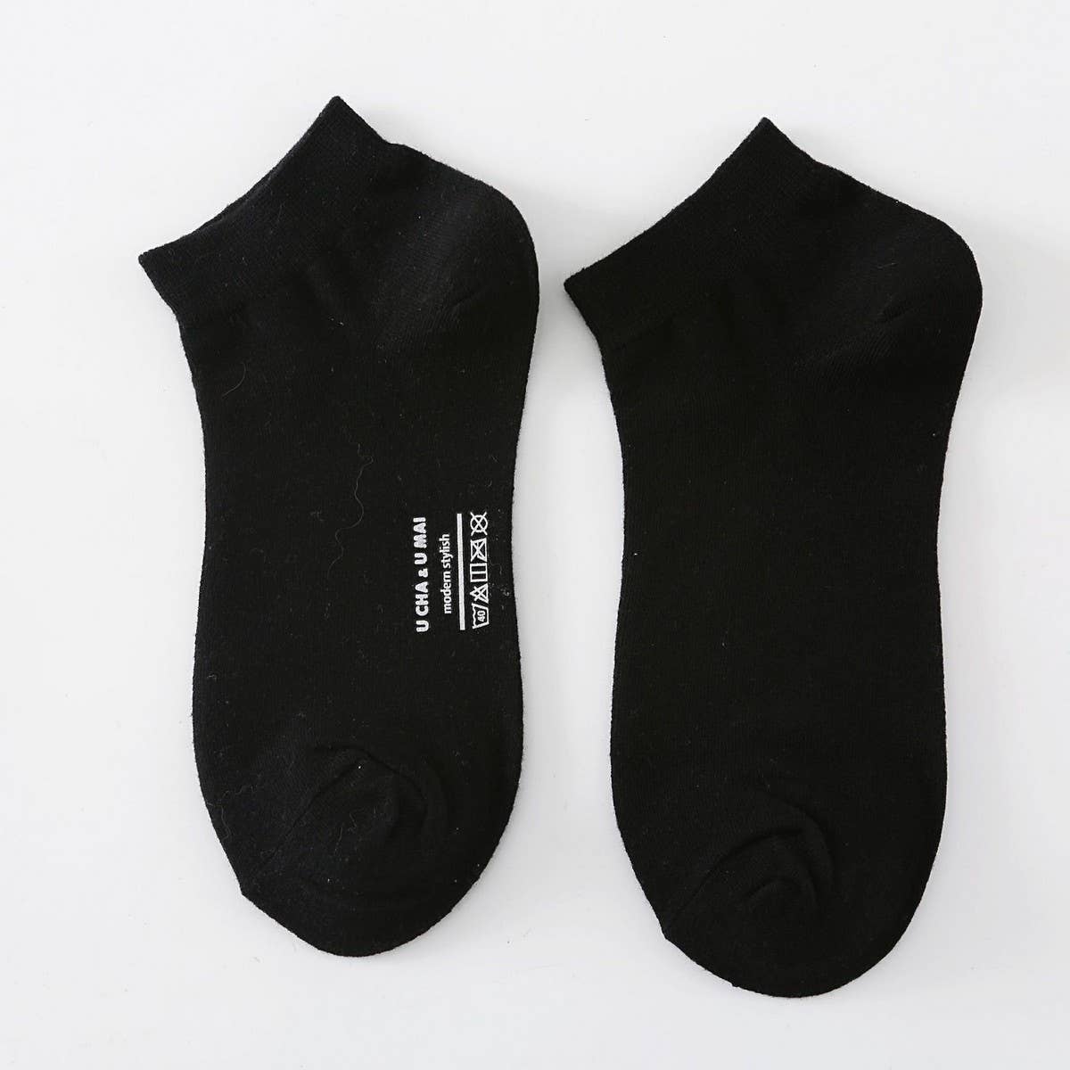 MENS CASUAL SOLID COLOR COTTON SOCKS_CWMS2038